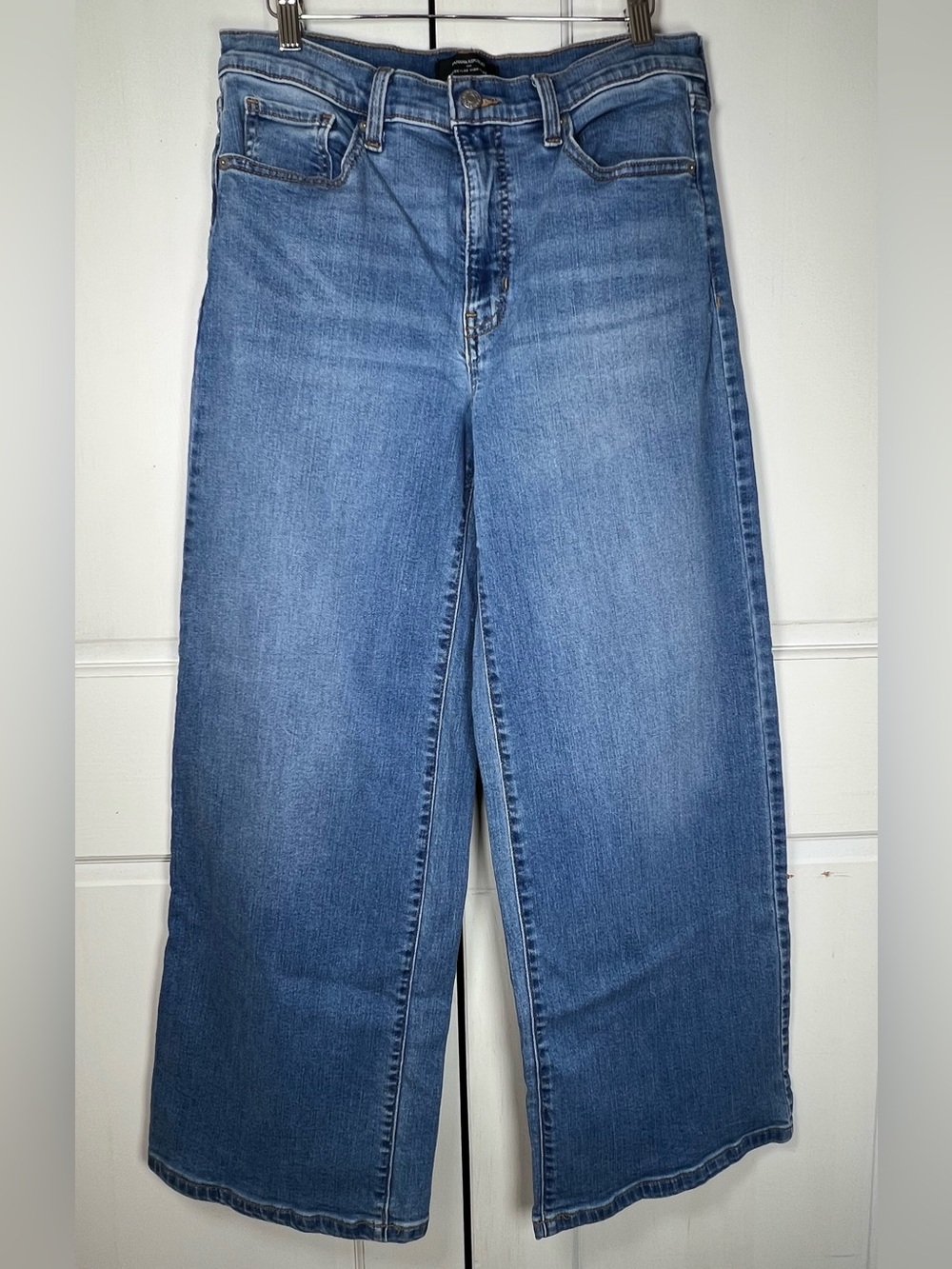 Banana Republic High-Rise Wide-Leg Jeans Sz 30